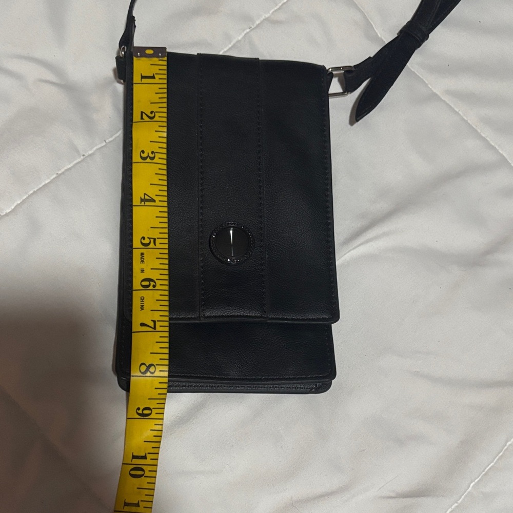 Origami Owl Black Crossbody Bag